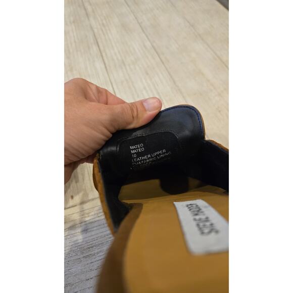 Steve Madden Women's Suede Mules Size 10 Brown Loafer Slip On Casual - Picture 11 of 11